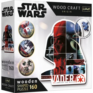 Puzzle drewniane Star Wars 160 el. Darth Vader Trefl 20190 Trefl Puzzle