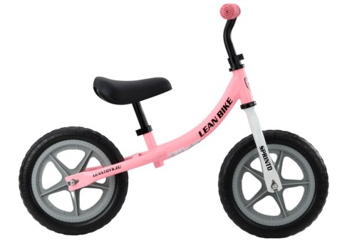 Rower Biegowy SPRINTO Rowerek Do Odpychania Różowy LEAN Trike