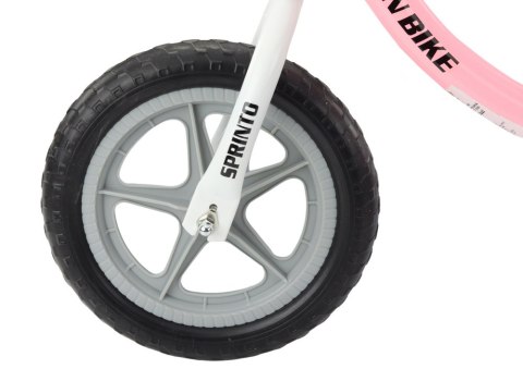 Rower Biegowy SPRINTO Rowerek Do Odpychania Różowy LEAN Trike