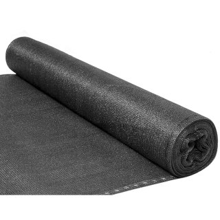 Siatka Cieniująca Na Ogrodzenie Płot Maskująca Szara 1.5M 10M 140g/m² LEAN