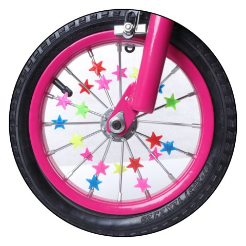 Zestaw Koraliki Na Szprychy Do Roweru Gwiazdki Kolorowe 2cm 35szt LEAN Toys