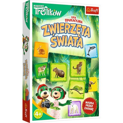Zwierzęta świata - Rodzina Treflików 02337 Trefl Gry