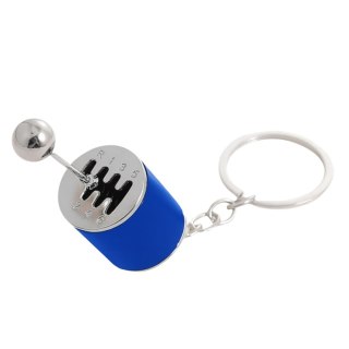 Brelok Metalowy Do Kluczy Skrzynia Biegów Ruchoma Niebieski LEAN TOYS