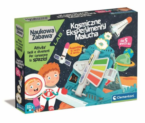 Naukowa Zabawa Kosmiczne Eksperymenty Malucha Clementoni 50798 Clementoni