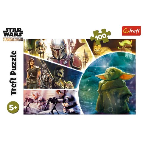Puzzle - "100" - Baby Yoda Trefl 16413 Trefl Puzzle