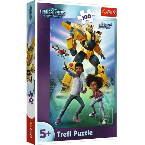 Puzzle - "100" - Drużyna Transformers 16457 Trefl Puzzle