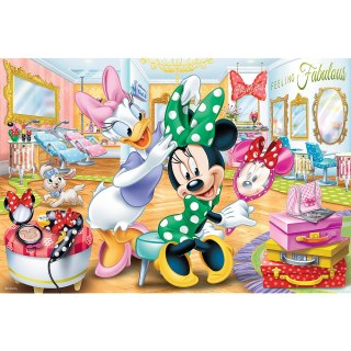 Puzzle - 100 - Minnie w salonie kosmetycznym - Disney Minnie