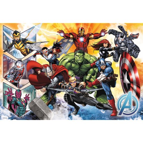 Puzzle - "100" - Siła Avengersów Trefl 16431 Trefl Puzzle