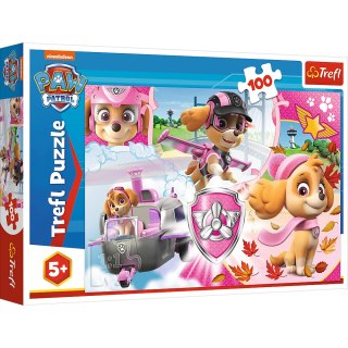 Puzzle - 100 - Skye w akcji - Viacom Paw Patrol Trefl