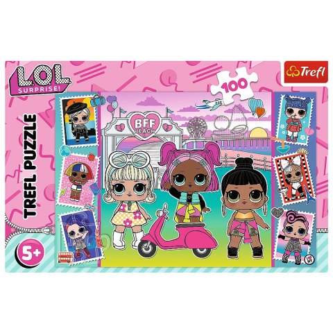 Puzzle - "100" - Zdjęcia Laleczek LOL Trefl 16443 Trefl Puzzle