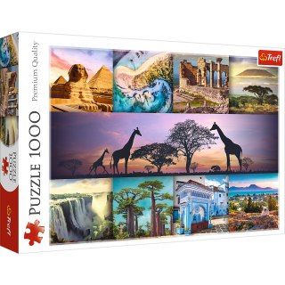 Puzzle - 1000 - Kolaż - Afryka 10792 Trefl Puzzle