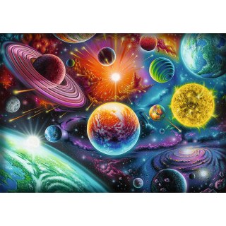 Puzzle - 1000 - Kosmiczna przygoda Trefl 10931 Trefl Puzzle