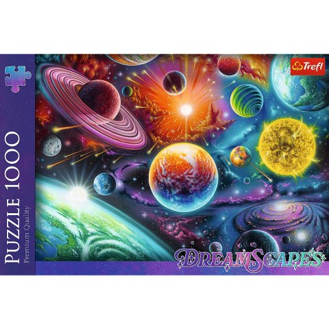 Puzzle - 1000 - Kosmiczna przygoda Trefl 10931 Trefl Puzzle