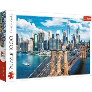 Puzzle - 1000 - Most Brookliński , Nowy Jork, USA 10725 Trefl Puzzle