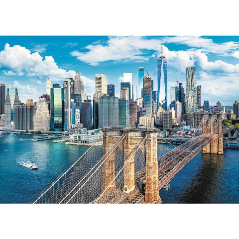 Puzzle - 1000 - Most Brookliński , Nowy Jork, USA 10725 Trefl Puzzle