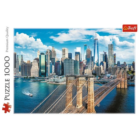 Puzzle - 1000 - Most Brookliński , Nowy Jork, USA 10725 Trefl Puzzle