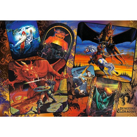 Puzzle - "1000" - Początki Dungeons and Dragons Trefl 10739 Trefl Puzzle