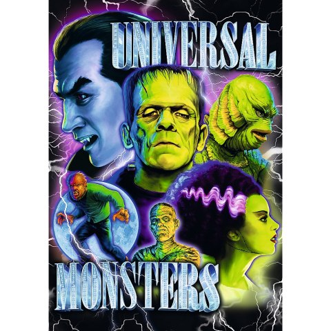 Puzzle - 1000 Premium Plus - Monster Trefl 12070 Trefl Puzzle