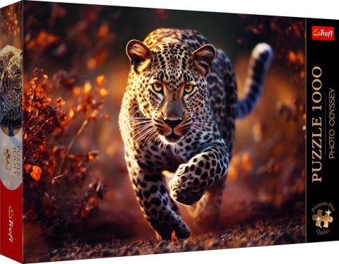 Puzzle- 1000 Premium Plus - Photo Odyssey: Dziki Leopard Trefl 10818 Trefl Puzzle