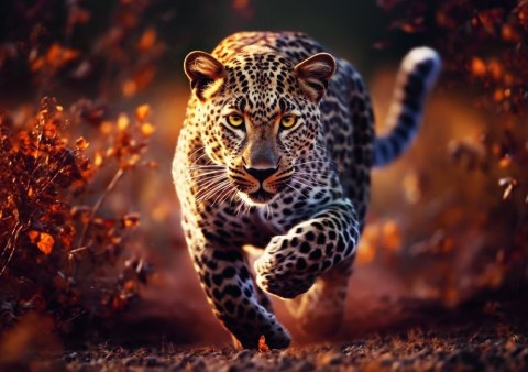 Puzzle- 1000 Premium Plus - Photo Odyssey: Dziki Leopard Trefl 10818 Trefl Puzzle
