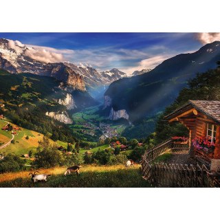 Puzzle - "1000 Premium Plus" - Photo Odyssey: Lauterbrunnen 10821 Trefl Puzzle