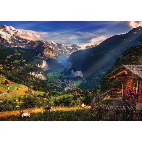 Puzzle - "1000 Premium Plus" - Photo Odyssey: Lauterbrunnen 10821 Trefl Puzzle