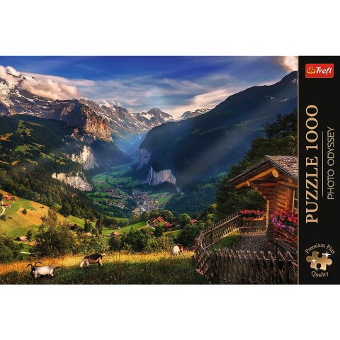 Puzzle - "1000 Premium Plus" - Photo Odyssey: Lauterbrunnen 10821 Trefl Puzzle