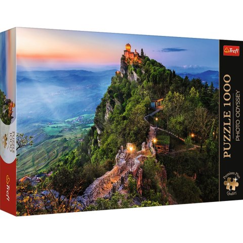 Puzzle - "1000 Premium Plus" - Photo Odyssey: Wieża Cesta, San Marino Trefl 10822 Trefl Puzzle