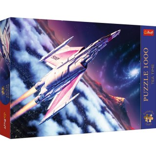 Puzzle - 1000 Premium Plus - Tea Time: Lot w kosmos Trefl 12075 Trefl Puzzle