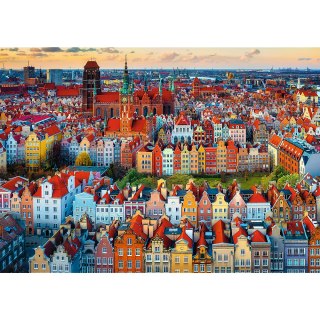 Puzzle - 1000 Premium Plus - Widok na Gdańsk, Polska Trefl 10856 Trefl Puzzle