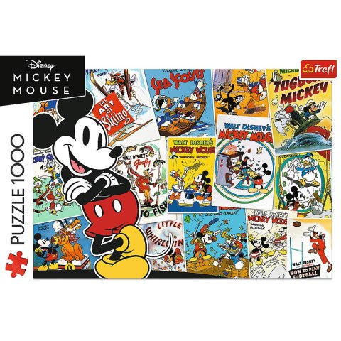 Puzzle - "1000" - W świecie Mikiego Trefl 10741 Trefl Puzzle