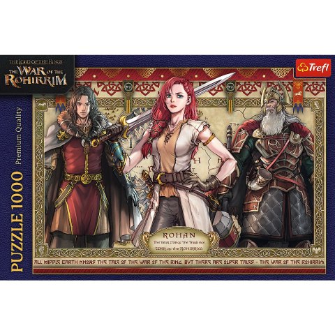 Puzzle - 1000 - Władca Pierścieni: Wojna RohirrimówFSC Mix 70% 10937 Trefl Puzzle