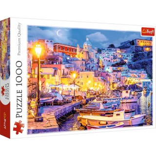 Puzzle - 1000 - Wyspa Procida nocą, Włochy Trefl 10794 Trefl Puzzle