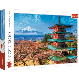 Puzzle - 1500 - Góra Fudżi / HUBER Trefl 26132 Trefl Puzzle