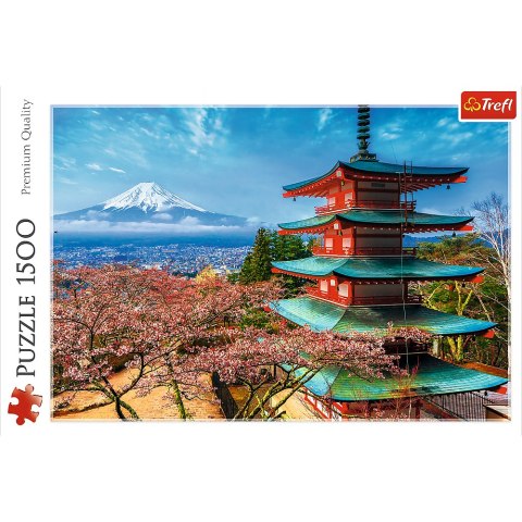 Puzzle - 1500 - Góra Fudżi / HUBER Trefl 26132 Trefl Puzzle