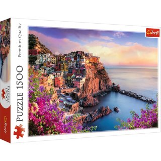 Puzzle - 1500 - Widok na miasteczko Manarola - 26137 Trefl Puzzle
