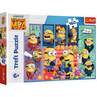 Puzzle - "160" - Minionkowa radość Trefl