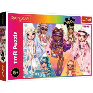 Puzzle- "160" - Wesołe przyjaciółki / MGA Rainbow high Trefl