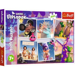 Puzzle - "200" - Przygody Smoka Diplodoka Trefl 13322 Trefl Puzzle