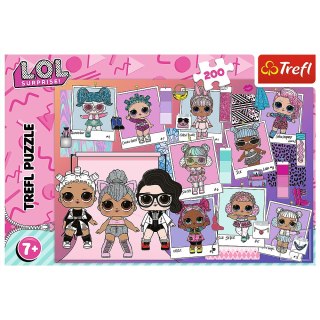 Puzzle - "200" - Słodkie Laleczki LOL Surprise! Trefl 13288 Trefl Puzzle