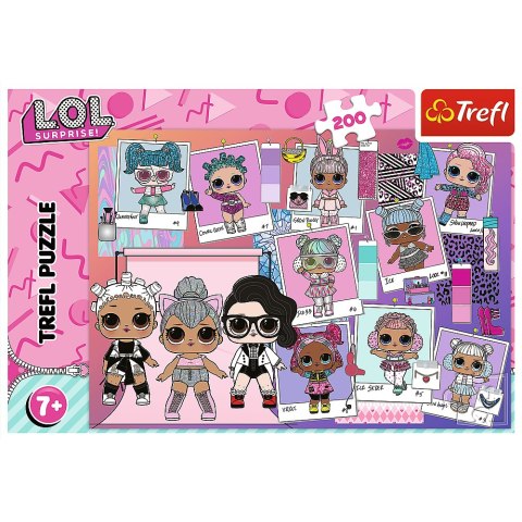 Puzzle - "200" - Słodkie Laleczki LOL Surprise! Trefl 13288 Trefl Puzzle