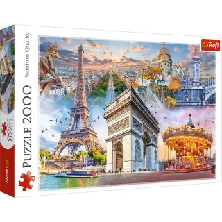 Puzzle - 2000 - Weekend w Paryżu 27125 Trefl Puzzle