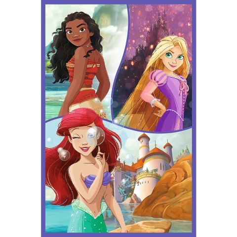 Puzzle - 3x80 - Księżniczki przyjaciółki - Disney Princess Trefl 34884 Trefl Puzzle