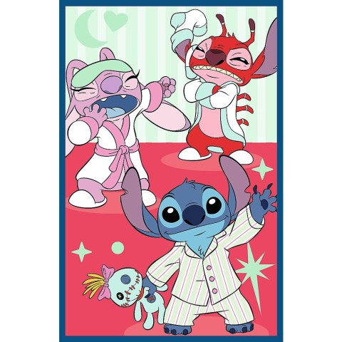 Puzzle - 3x80 - Świat Stitcha Trefl 34885 Trefl Puzzle