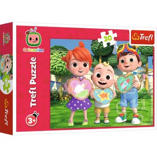 Puzzle - "30" - Cocomelon, Bawmy sie razem! Trefl