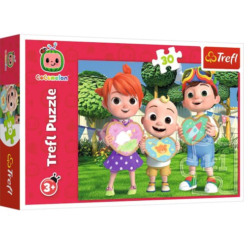 Puzzle - "30" - Cocomelon, Bawmy sie razem! Trefl