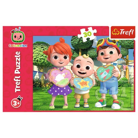Puzzle - "30" - Cocomelon, Bawmy sie razem! Trefl