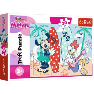 Puzzle - 30 - Kolorowa Minnie - Disney Minnie Trefl