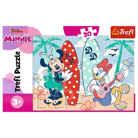 Puzzle - 30 - Kolorowa Minnie - Disney Minnie Trefl
