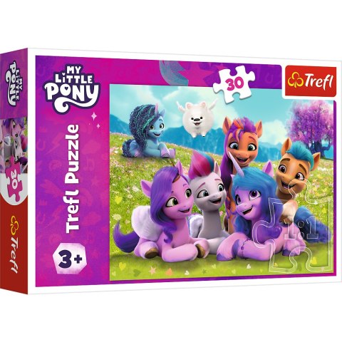 Puzzle - "30" - Przyjacielskie Koniki Pony My Little Pony Trefl